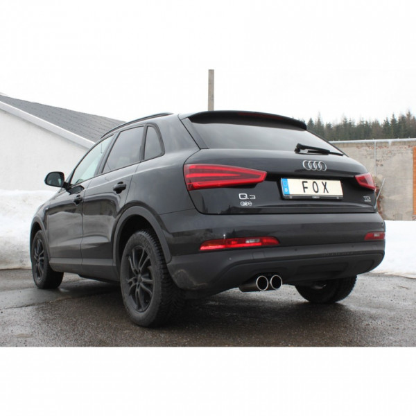 FOX Audi Q3 quattro 2,0 TDi Abgasanlage