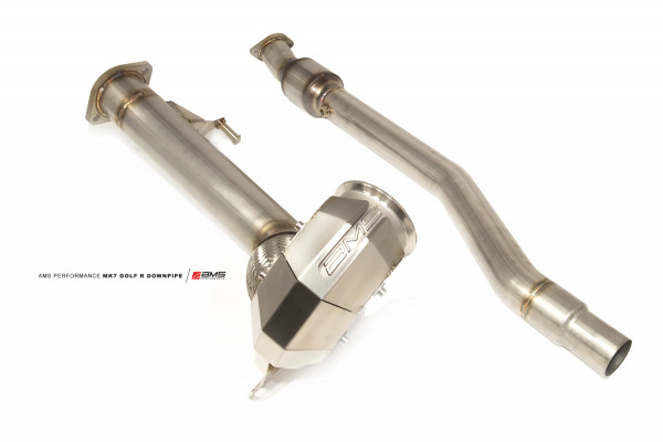 AMS Performance 2015+ VW MK7 Golf R / GTI Upgraded 3″ Downpipe