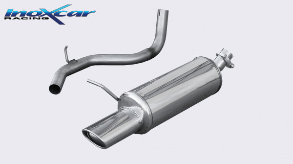 INOXCAR Volkswagen GOLF 4 1.4 16V 1997-2003 Sportendschalldämpfer 1x120x80mm