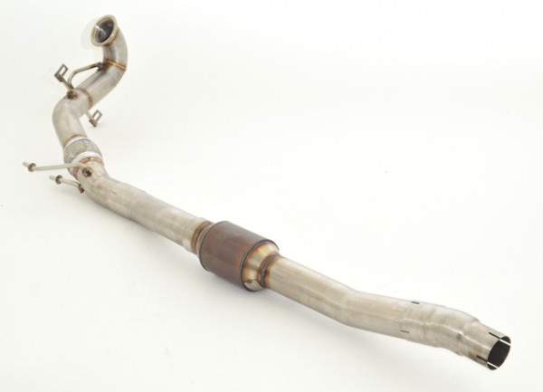 FMS 76mm Downpipe mit Sport-Kat. Edelstahl