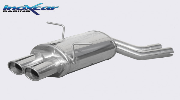 INOXCAR BMW E46 320Ci 1998-- Sportendschalldämpfer 2x90x70mm