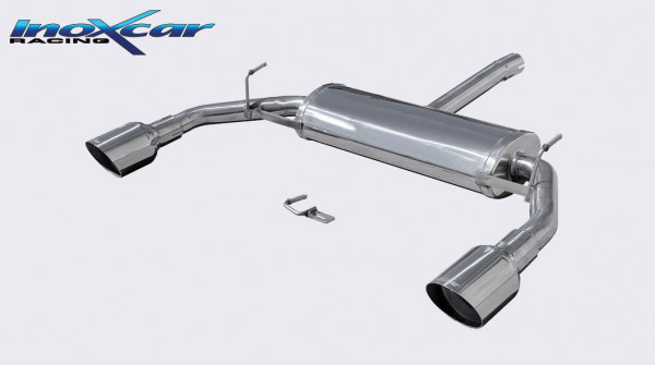 INOXCAR Alfa Romeo GIULIETTA 1.4 Turbo MultiAir 2010-- Sportendschalldämpfer DUPLEX 1x102mm RACING