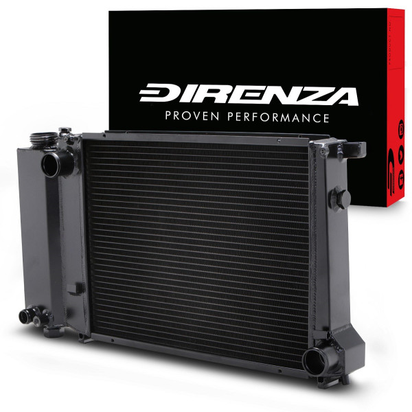 DIRENZA Kühler BMW E36 90-01 – Aluminium Performance Black Radiator