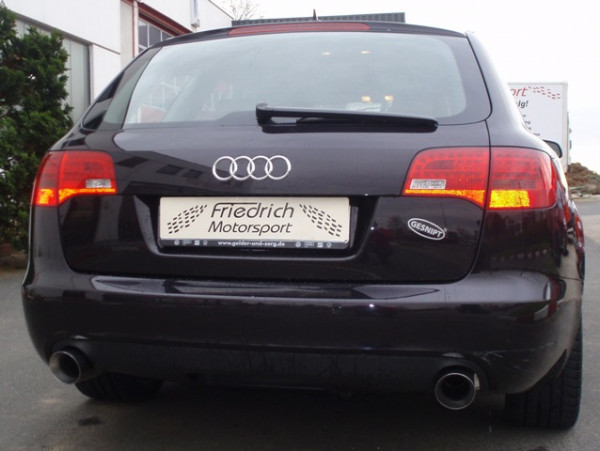 FMS Duplex Sportendschalldämpfer Audi A6 4F Quattro und Allroad