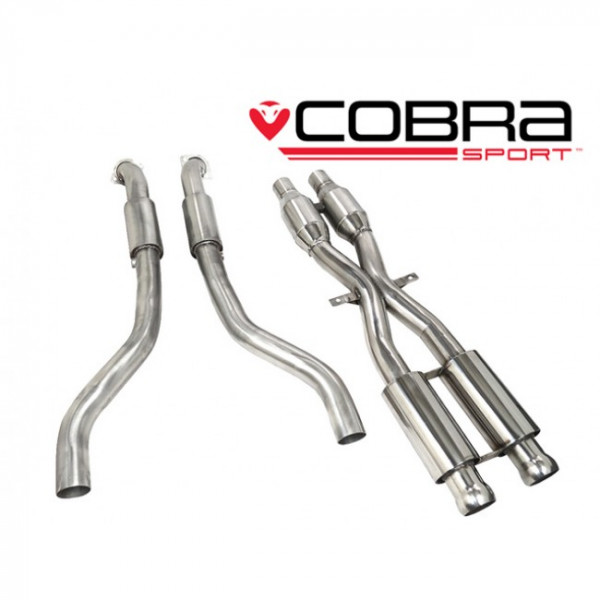 COBRA Downpipe Set mit Sport-Katalysatoren BMW M3 E90/E92/E93 2007–13