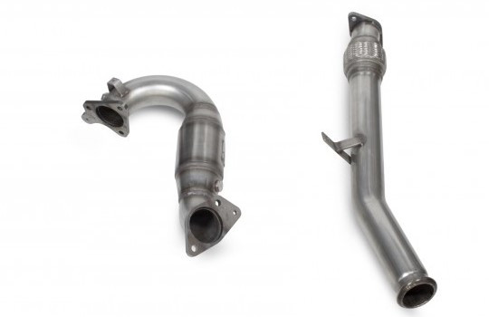 SCORPION Downpipe mit Sport-KAT Renault Clio RS 1,6 2013-